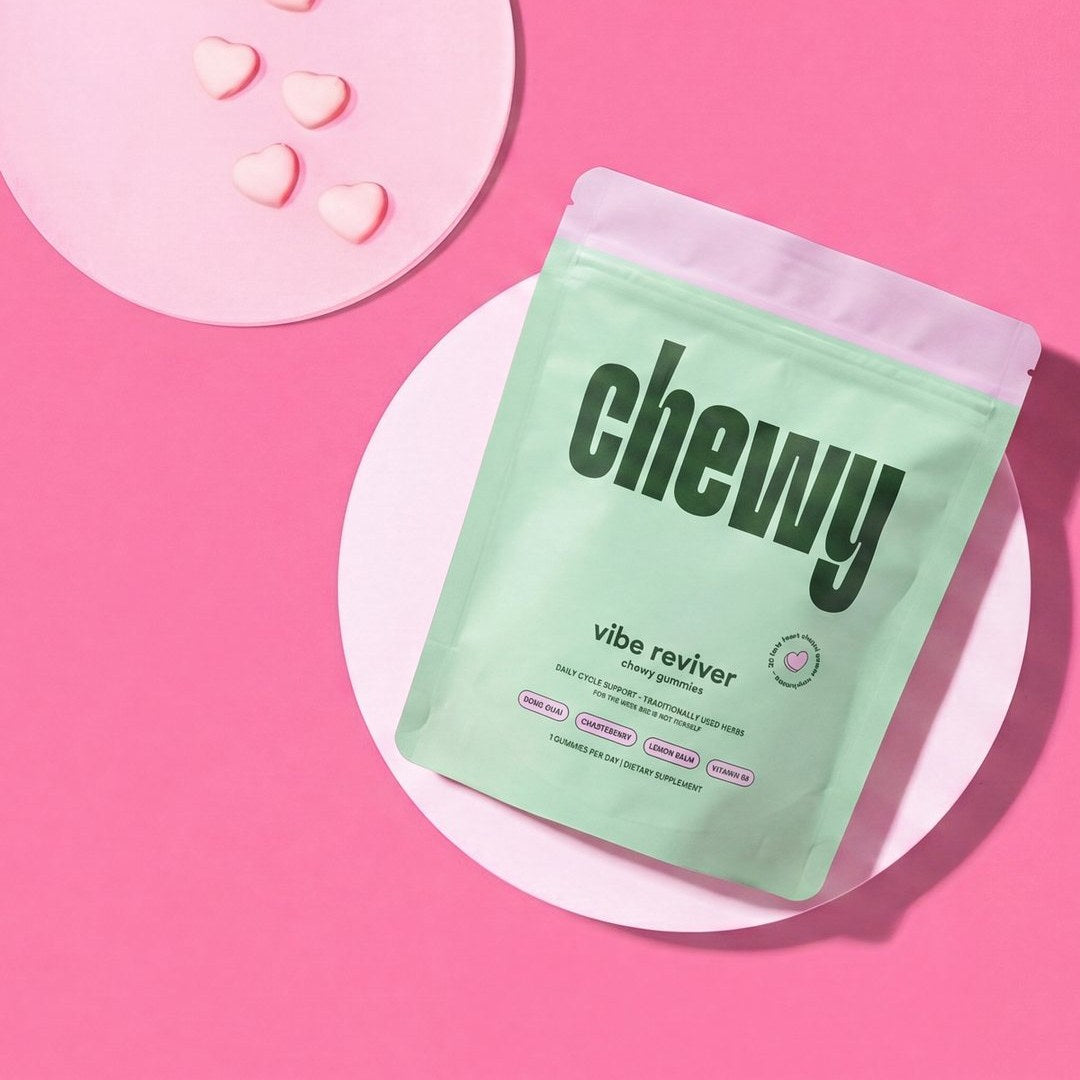 Chewy vibe reviver gummies pouch
